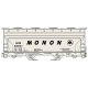 ACF 2-Bay Covered Hopper - Kit -- Monon 52087 (gray, black), HO, Accurail Inc 81511