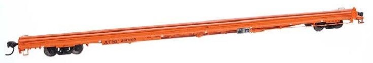 85′ General American G85 Flatcar - Ready to Run -- Santa Fe 290705, HO, WalthersMainline 5547