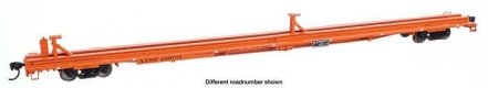 85′ General American G85 Flatcar - Ready to Run -- Santa Fe 290705, HO, WalthersMainline 5547