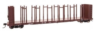 63′ Pulpwood Flatcar - Ready to Run -- Southern Railway 115555, HO, WalthersMainline 50810