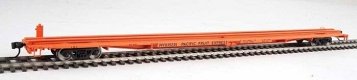 85′ General American G85 Flatcar - Ready to Run -- Pacific Fruit Express 835235, HO, WalthersMainline 5524