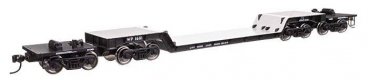 81′ 8-Axle Depressed Center Flatcar - Ready to Run -- Western Pacific(TM) 1601, HO, WalthersMainline 50244