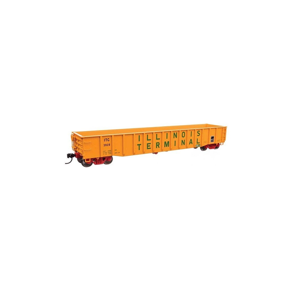 53′ Thrall Gondola - Ready to Run -- Illinois Terminal 3920, HO, WalthersProto 105513