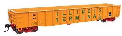 53′ Thrall Gondola - Ready to Run -- Illinois Terminal 3920, HO, WalthersProto 105513
