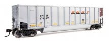 50′ Bethgon Coalporter Gondola 3-Pack - Ready to Run -- BNSF 670566, 670614, 670655, HO, WalthersMainline 55909