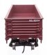 40′ 50-Ton Drop Bottom Gondola - Ready to Run -- Atlantic Coast Line 90004, HO, WalthersMainline 56101