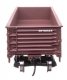 40′ 50-Ton Drop Bottom Gondola - Ready to Run -- Southern Pacific(TM) 56345, HO, WalthersMainline 56120
