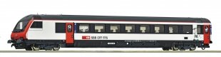 2nd class control cab coach for EW-IV commuter trains, SBB, HO, Roco 6210199