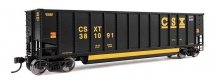50′ Bethgon Coalporter Gondola 3-Pack - Ready to Run -- CSX 381091, 381122, 381399, HO, WalthersMainline 55911