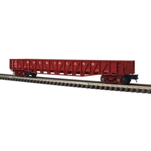 52`6` 70-Ton War-Emergency Gondola - 2-Rail - Ready to Run -- Chicago, Rock Island and Pacific (Boxcar, O, Atlas O 2002857