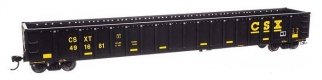 68′ Railgon Gondola - Ready To Run -- CSX 491681, HO, WalthersMainline 6465