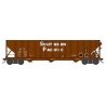 100-Ton 3-Bay Open Hopper with Coal Load - Ready to Run -- Southern Pacific 481138 (Boxcar Red, white, Sans Serif Lettering), N,