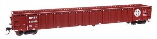 68′ Railgon Gondola - Ready To Run -- BNSF Railway 517898, HO, WalthersMainline 6462