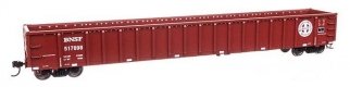 68′ Railgon Gondola - Ready To Run -- BNSF Railway 517898, HO, WalthersMainline 6462