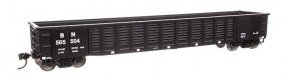 53′ Corrugated-Side Gondola - Ready To Run -- Burlington Northern 565504, HO, WalthersMainline 6076
