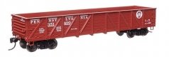 40′ 50-Ton Drop Bottom Gondola - Ready to Run -- Pennsylvania Railroad 351490, HO, WalthersMainline 56118