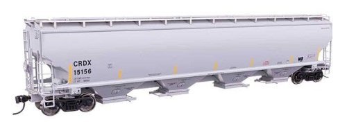 67′ Trinity 6351 4-Bay Covered Hopper - Ready to Run -- Chicago Freight Car Leasing Co. CRDX 1515, HO, WalthersProto 110316