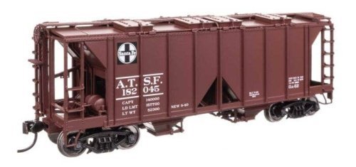 ACF 1958 Cu Ft Covered Hopper - Ready to Run -- Santa Fe 182045, HO, WalthersMainline 49705