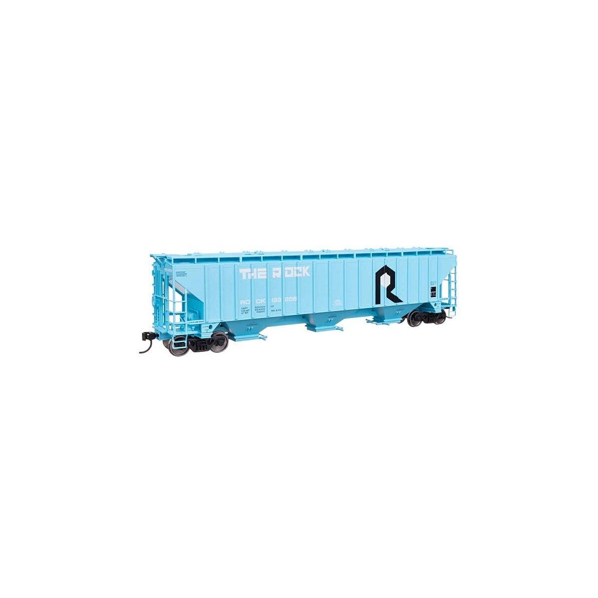 57′ Trinity 4750 3-Bay Covered Hopper - Ready to Run -- Rock Island 133266, HO, WalthersMainline 49066