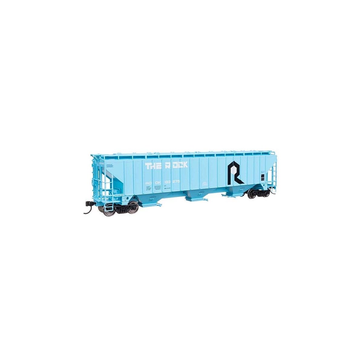57′ Trinity 4750 3-Bay Covered Hopper - Ready to Run -- Rock Island 133275, HO, WalthersMainline 49067
