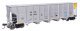 50′ RD-4 Hopper 3-Pack - Ready to Run -- American Electrical Power Service Corp. AEPX 20420, 20, HO, WalthersMainline 56867