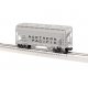 ACF 2-Bay Centerflow Covered Hopper - 3-Rail - Ready to Run -- Northern Pacific 75034 (gray, black), O, Lionel 2643061