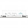 Pressureaide Centerflow Covered Hopper - Ready to Run - Master(R) -- Akzo Nobel ACFX 59706 (white, gray, blue), HO, Atlas Model 