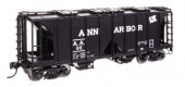 ACF 1958 Cu Ft Covered Hopper - Ready to Run -- Ann Arbor 96, HO, WalthersMainline 49702