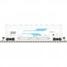 Pressureaide Centerflow Covered Hopper - Ready to Run - Master(R) -- The Andersons AEX 20833 (gray, blue), HO, Atlas Model Railr