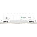Pressureaide Centerflow Covered Hopper - Ready to Run - Master(R) -- Cerestar ACFX 51523 (gray, black, green), HO, Atlas Model R