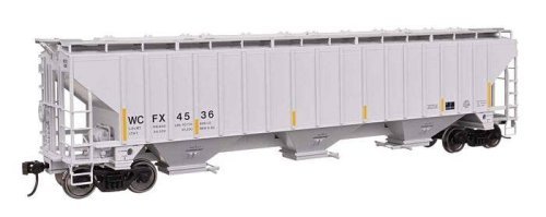 57′ Trinity 4750 3-Bay Covered Hopper - Ready to Run -- General Electric Rail Service WCFX 4520, HO, WalthersMainline 49078