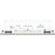 ACF 4-Bay Center Flow(R) Pressureaide(R) Covered Hopper - Ready to Run - Maste -- Akzo Nobel ACFX 51302 (white, gray, blue), N, 