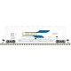 ACF 4-Bay Center Flow(R) Pressureaide(R) Covered Hopper - Ready to Run - Maste -- Amaizo ACFX 51490 (white, blue, gold), N, Atla