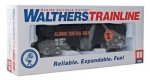 Offset Hopper - Ready to Run -- Illinois Central (orange, black, white Large Logo), HO, WalthersTrainline 1426