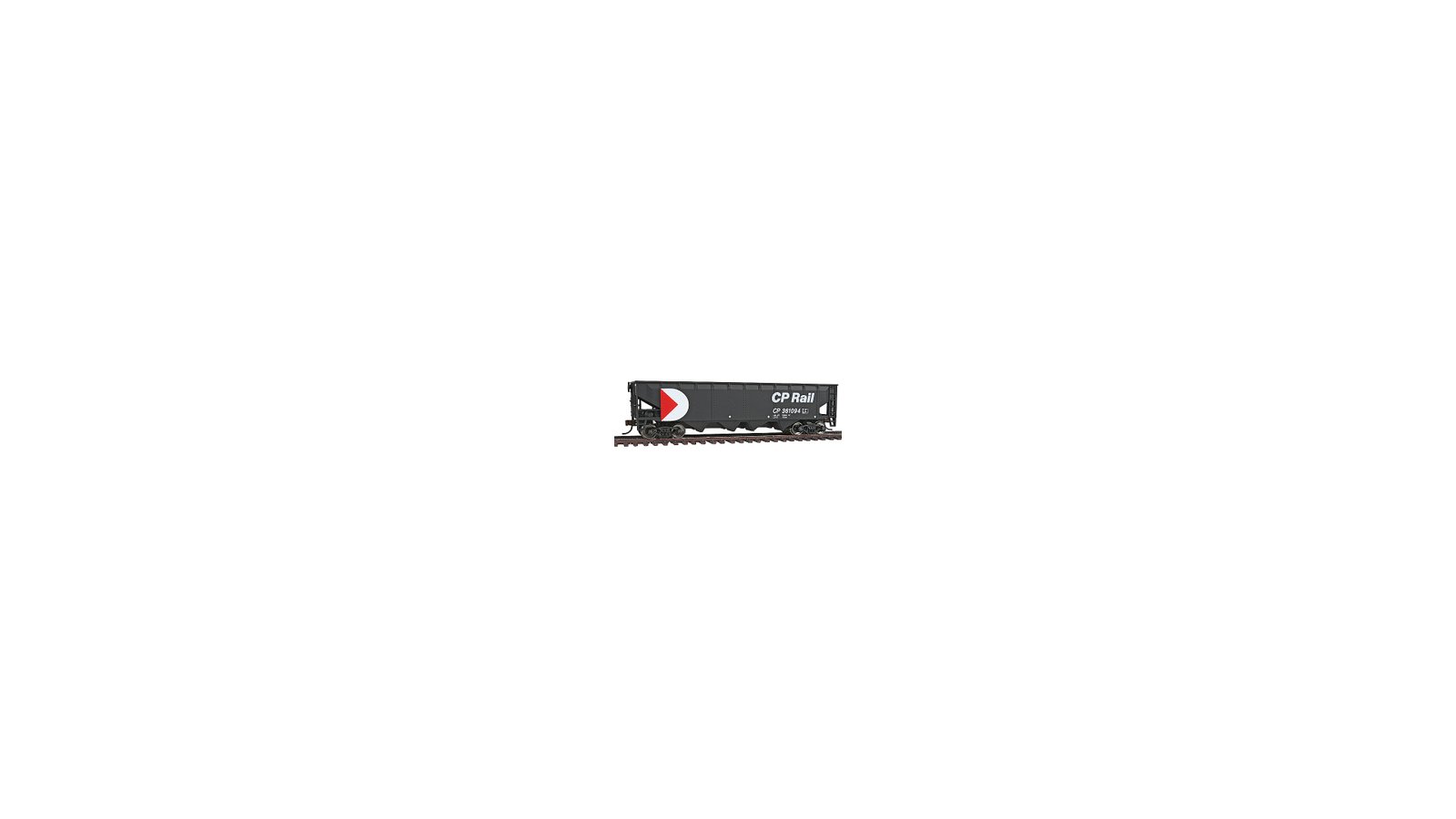 Offset Quad Hopper - Ready To Run -- Canadian Pacific 361094, HO, WalthersTrainline 1656
