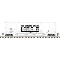 ACF 4-Bay Center Flow(R) Pressureaide(R) Covered Hopper - Ready to Run - Maste -- Katalistiks ACFX 59699 (white, black), N, Atla