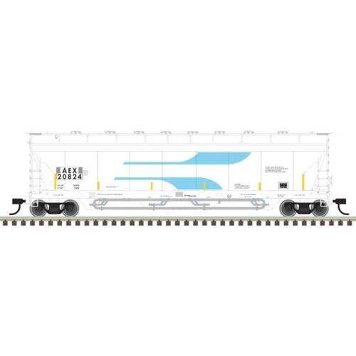 ACF 4-Bay Center Flow(R) Pressureaide(R) Covered Hopper - Ready to Run - Maste -- The, N, Atlas Model Railroad Co. 50007346