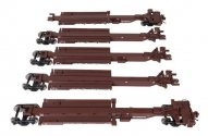 263` Five-Unit All-Purpose 48` Spine Car - Ready to Run -- Conrail 790070, HO, WalthersMainline 5266