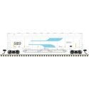 ACF 4-Bay Center Flow(R) Pressureaide(R) Covered Hopper - Ready to Run - Maste -- The Andersons AEX 20824 (gray, blue), N, Atlas