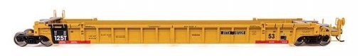 NSC Articulated 3-Unit 53′ Well Car - Ready-to-Run -- TTX 787329, HO, WalthersMainline 55831