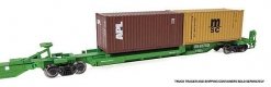 263` Five-Unit All-Purpose 48` Spine Car - Ready to Run -- Burlington Northern 637501, HO, WalthersMainline 5263