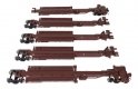 263` Five-Unit All-Purpose 48` Spine Car - Ready to Run -- Conrail 790050, HO, WalthersMainline 5265