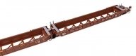 NSC Articulated 3-Unit 53′ Well Car - Ready-to-Run -- Canadian National GTW 676008, HO, WalthersMainline 55820