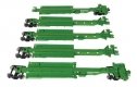 263` Five-Unit All-Purpose 48` Spine Car - Ready to Run -- Burlington Northern 637502, HO, WalthersMainline 5264