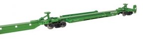 263` Five-Unit All-Purpose 48` Spine Car - Ready to Run -- Burlington Northern 637502, HO, WalthersMainline 5264