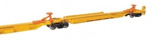 263` Five-Unit All-Purpose 48` Spine Car - Ready to Run -- Union Pacific 252500, HO, WalthersMainline 5269