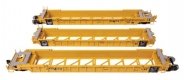 NSC Articulated 3-Unit 53′ Well Car - Ready-to-Run -- TTX 785786, HO, WalthersMainline 55827