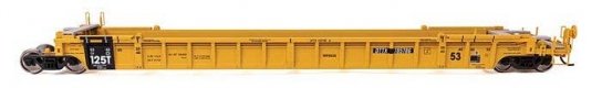 NSC Articulated 3-Unit 53′ Well Car - Ready-to-Run -- TTX 785786, HO, WalthersMainline 55827