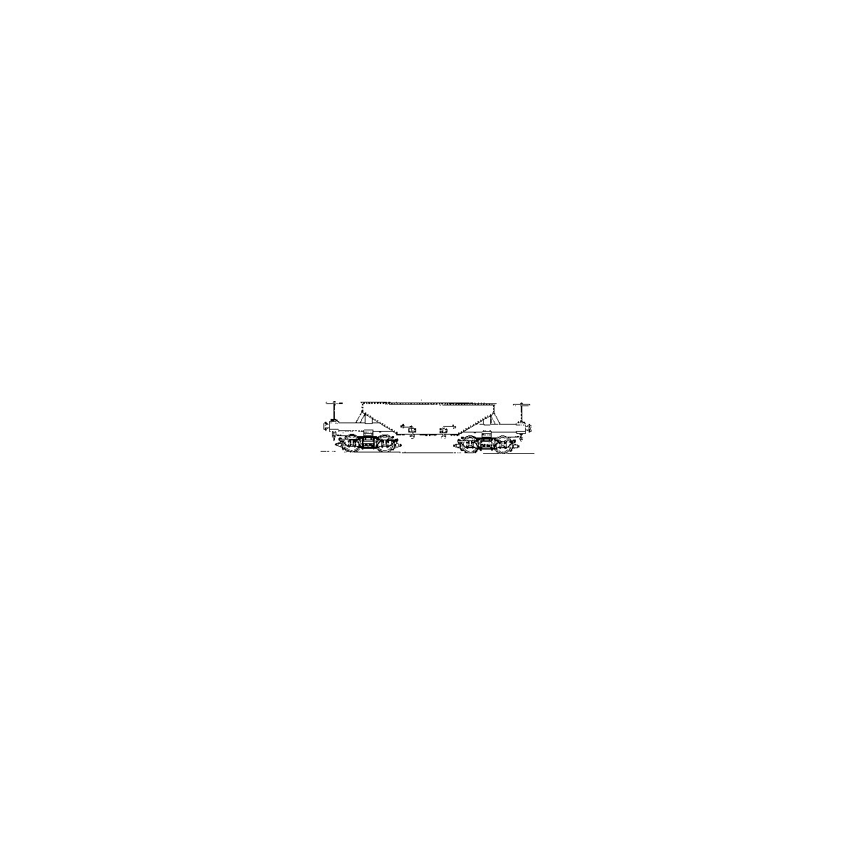 Ore Car Kit -- Gilpin Tram, Less Trucks, On2, Grandt Line Products Inc 3018