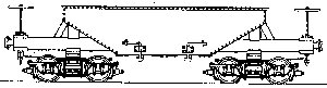 Ore Car Kit -- Gilpin Tram, Less Trucks, On2, Grandt Line Products Inc 3018